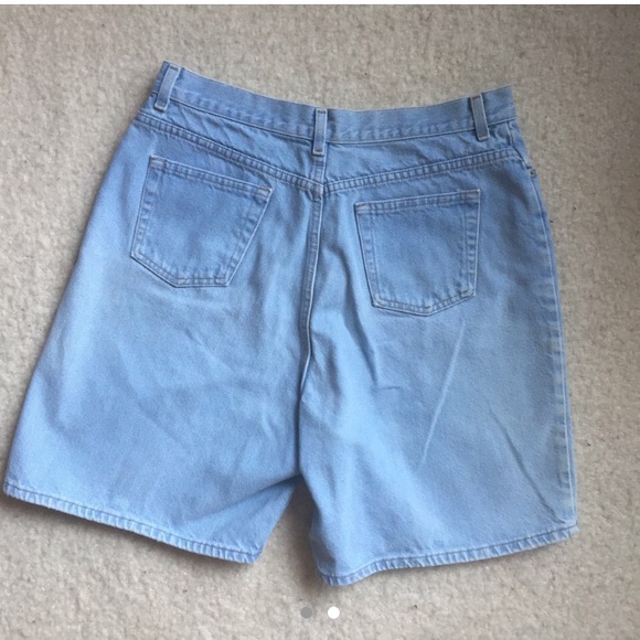 Vintage denim mom shorts size 33 plus size - Picture 2 of 2